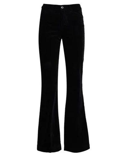 Caractere Caractère Èssential Woman Pants Black Size 27 Cotton, Modal, Elastane