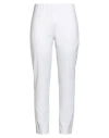 Caractere Caractère Èssential Woman Pants White Size 12 Viscose, Polyamide, Elastane In White