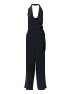 Caractere Halterneck Jumpsuit In Black