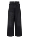 Caractere Logo-opatch Jeans In Black