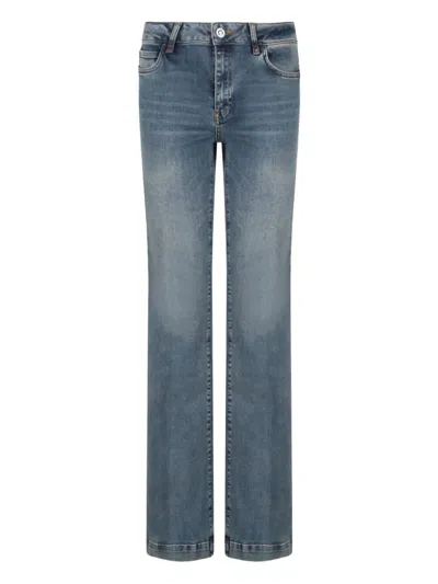 Caractere Logo-patch Jeans In Blue
