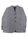 Caractere Single-breasted Blazer In Gray