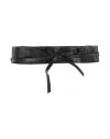 Caractere Caractère Woman Belt Black Size Onesize Leather