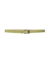 Caractere Caractère Woman Belt Light Green Size L Textile Fibers In Green
