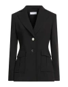 Caractere Caractère Woman Blazer Black Size 10 Polyester, Viscose, Elastane In Black