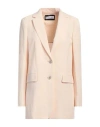Caractere Caractère Woman Blazer Blush Size 10 Viscose, Linen In Pink