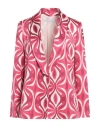 Caractere Caractère Woman Blazer Garnet Size 8 Viscose In Red