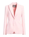Caractere Caractère Woman Blazer Pink Size 6 Polyester, Elastane