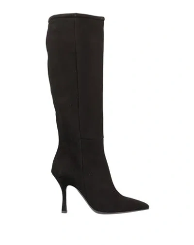 Caractere Caractère Woman Boot Black Size 8 Leather
