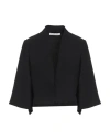 Caractere Caractère Woman Cape Black Size Xl Polyester