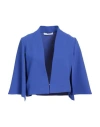 Caractere Caractère Woman Cape Blue Size Xl Polyester In Blue