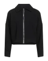 Caractere Caractère Woman Jacket Black Size 14 Polyester In Black