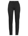 Caractere Caractère Woman Jeans Black Size 32 Cotton, Elastane In Black