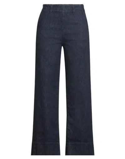 Caractere Caractère Woman Jeans Blue Size 14 Cotton, Elastane