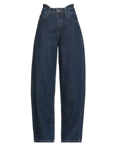 Caractere Caractère Woman Jeans Blue Size 32 Cotton