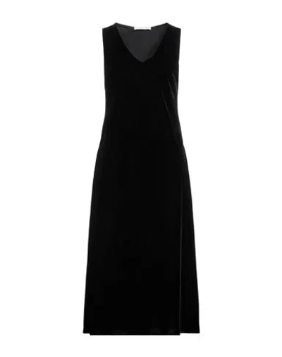 Caractere Caractère Woman Maxi Dress Black Size 2 Polyester