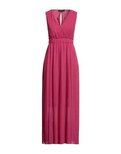 Caractere Long Dresses In Red