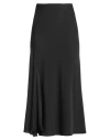Caractere Caractère Woman Midi Skirt Black Size 12 Polyester