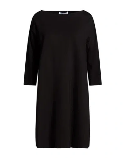 Caractere Caractère Woman Mini Dress Black Size 14 Viscose, Polyamide, Elastane