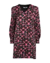 Caractere Caractère Woman Mini Dress Pink Size 6 Viscose In Pink