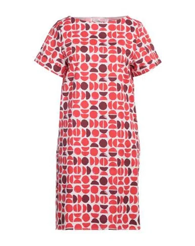 Caractere Caractère Woman Mini Dress White Size 14 Cotton, Elastane