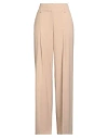 Caractere Caractère Woman Pants Beige Size 12 Polyester, Viscose, Elastane In Pink