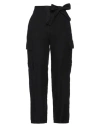 Caractere Caractère Woman Pants Black Size 10 Linen