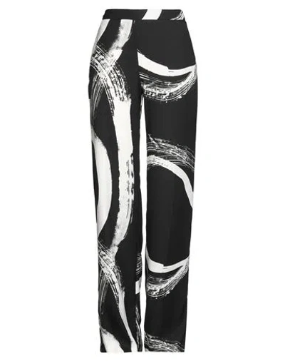 Caractere Caractère Woman Pants Black Size 10 Polyester