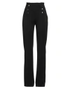 Caractere Caractère Woman Pants Black Size 12 Viscose, Polyamide, Elastane In Black