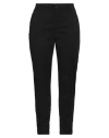 Caractere Caractère Woman Pants Black Size 12 Cotton, Lyocell, Elastane