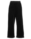 Caractere Caractère Woman Pants Navy Size 10 Cotton, Modal, Elastane In Black