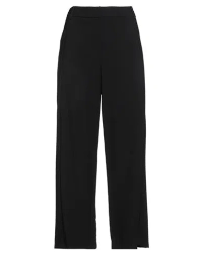 Caractere Caractère Woman Pants Black Size 14 Polyester