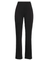 Caractere Caractère Woman Pants Black Size 14 Polyester, Viscose, Elastane In Black