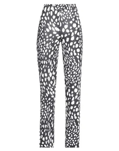 Caractere Caractère Woman Pants Black Size 2 Viscose, Elastane