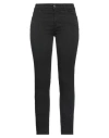 Caractere Caractère Woman Pants Black Size 30 Cotton, Lyocell, Elastane