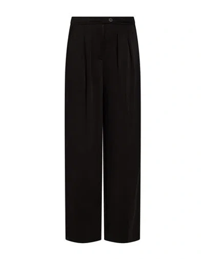 Caractere Caractère Woman Pants Black Size 4 Viscose, Polyester, Elastane