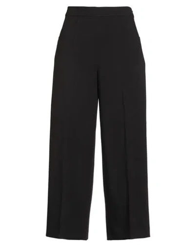 Caractere Caractère Woman Pants Black Size 6 Polyester, Viscose, Elastane