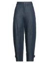 Caractere Caractère Woman Pants Blue Size 6 Lyocell