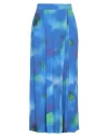 Caractere Caractère Woman Pants Bright Blue Size 4 Viscose In Blue