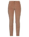 Caractere Caractère Woman Pants Camel Size 29 Cotton, Modal, Elastane In Beige