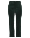Caractere Caractère Woman Pants Green Size 36 Cotton, Modal, Elastane
