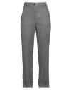 Caractere Caractère Woman Pants Grey Size 14 Viscose, Wool In Gray
