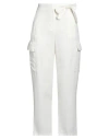 Caractere Caractère Woman Pants Ivory Size 6 Linen In White
