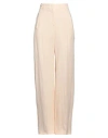 Caractere Caractère Woman Pants Light Pink Size 12 Viscose, Linen In Pink