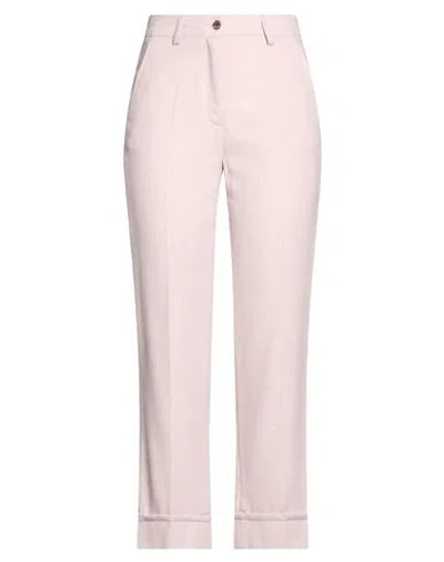 Caractere Caractère Woman Pants Light Pink Size 2 Viscose, Wool