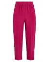 Caractere Caractère Woman Pants Magenta Size 2 Linen In Purple