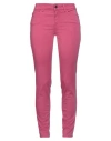 Caractere Caractère Woman Pants Magenta Size 32 Cotton, Lyocell, Elastane