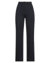 Caractere Caractère Woman Pants Midnight Blue Size 10 Viscose, Polyamide, Elastane