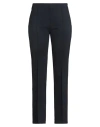 Caractere Caractère Woman Pants Midnight Blue Size 10 Viscose, Polyamide, Elastane
