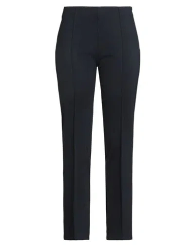 Caractere Caractère Woman Pants Midnight Blue Size 10 Viscose, Polyamide, Elastane